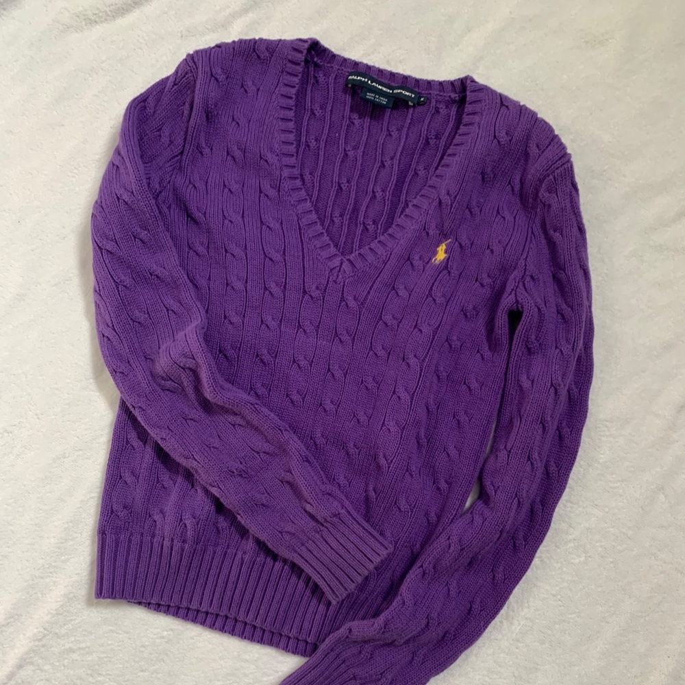 Ralph Lauren Sport cable knit sweater